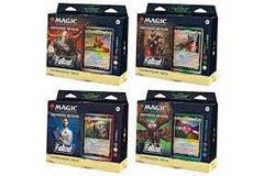 Fallout Commander Deck Set of 4